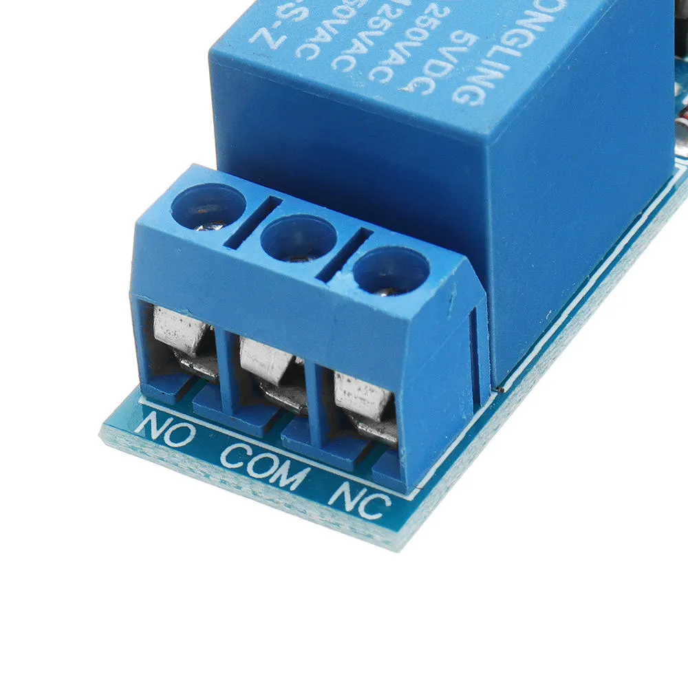 5pcs 5V Low Level Trigger One 1 Channel Relay Module Interface Board Shield DC AC 220V PIC AVR DSP ARM MCU