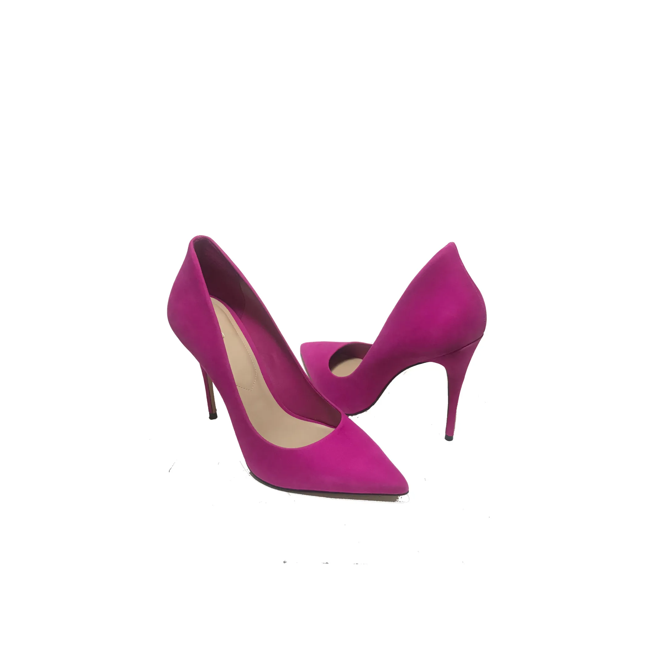 Aldo Suede Fuchsia Suede 'Cassedy' Pointed Pumps | Gently Used |