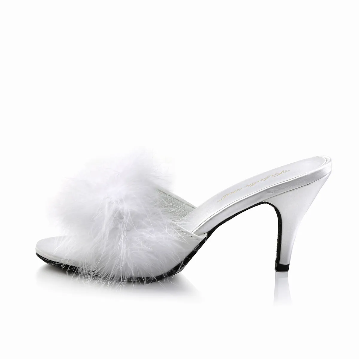 AMOUR-03 Fabulicious 3" Amour White Sexy Shoes (High Heels)