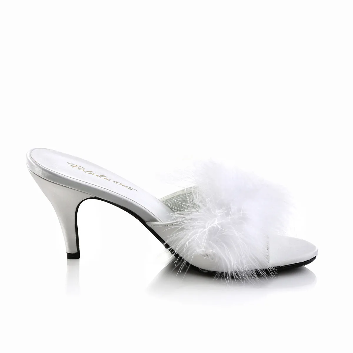 AMOUR-03 Fabulicious 3" Amour White Sexy Shoes (High Heels)