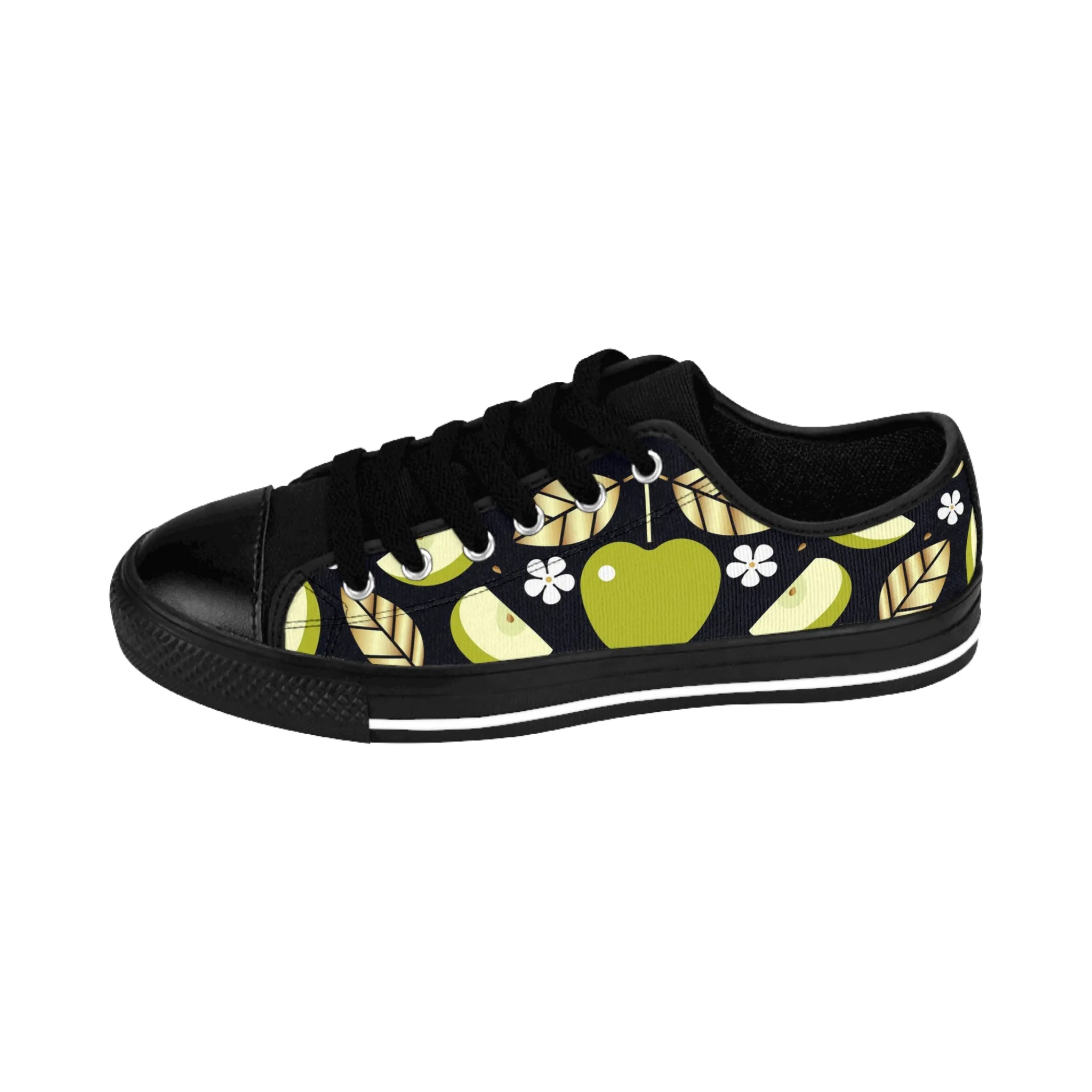 Apple Gold Leaves Women's Sneakers