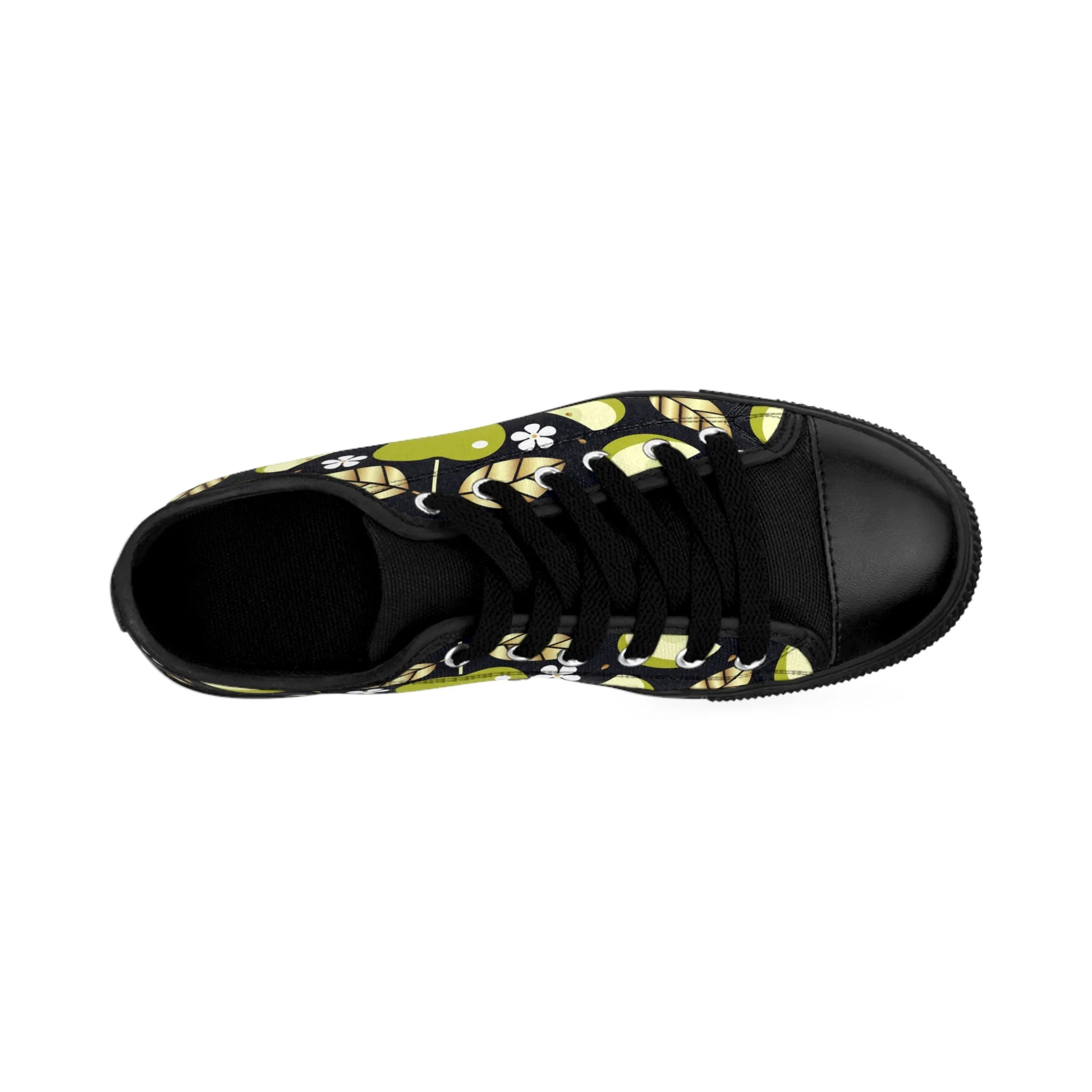 Apple Gold Leaves Women's Sneakers