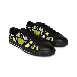 Apple Gold Leaves Women's Sneakers