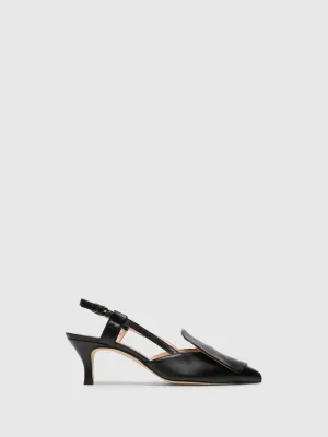 Black Monk Sandals
