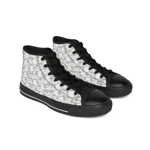 Black Sheep Drawings Women's Classic Sneakers