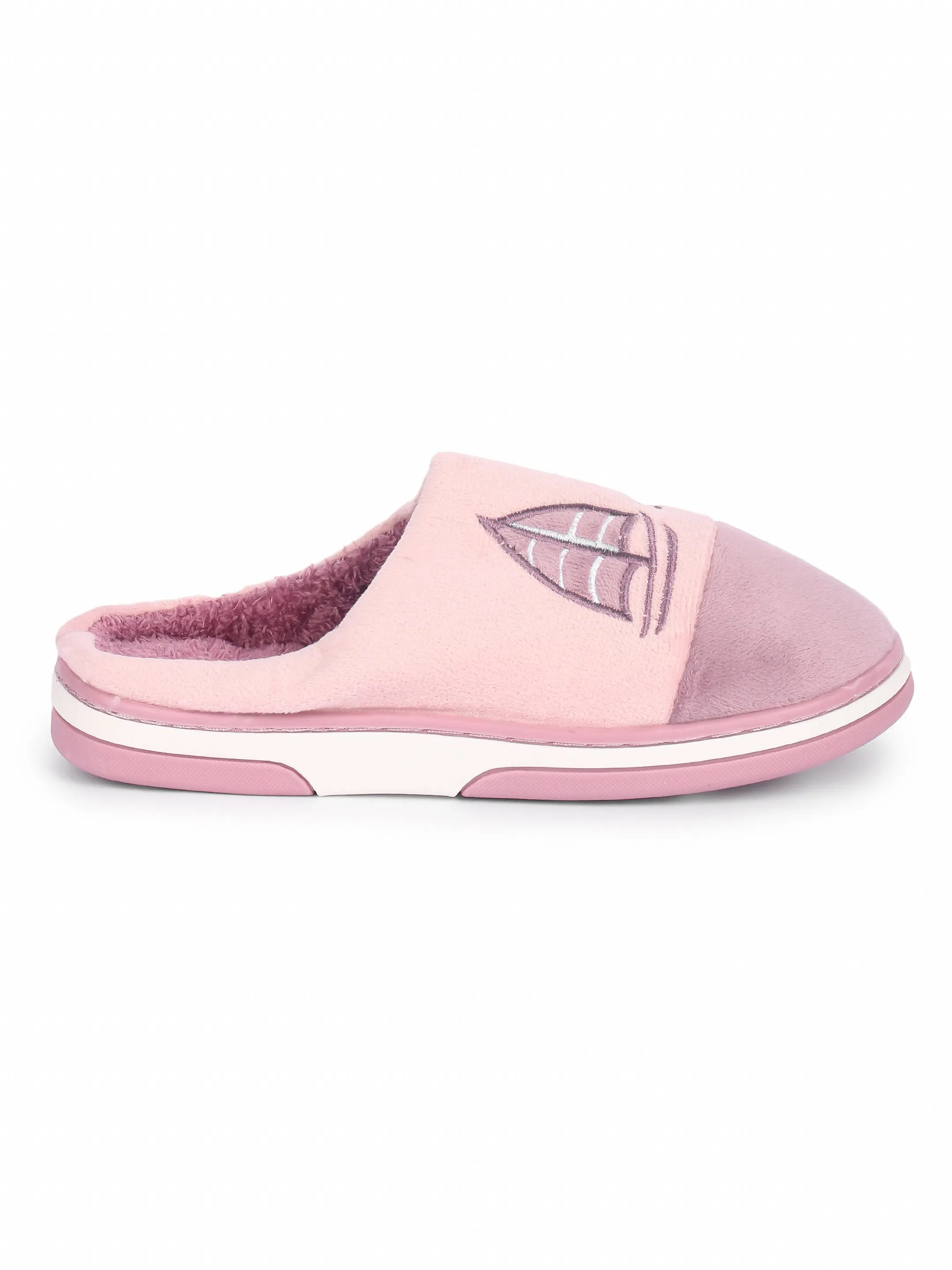 Brauch Women's Purple Boat Winter Slippers