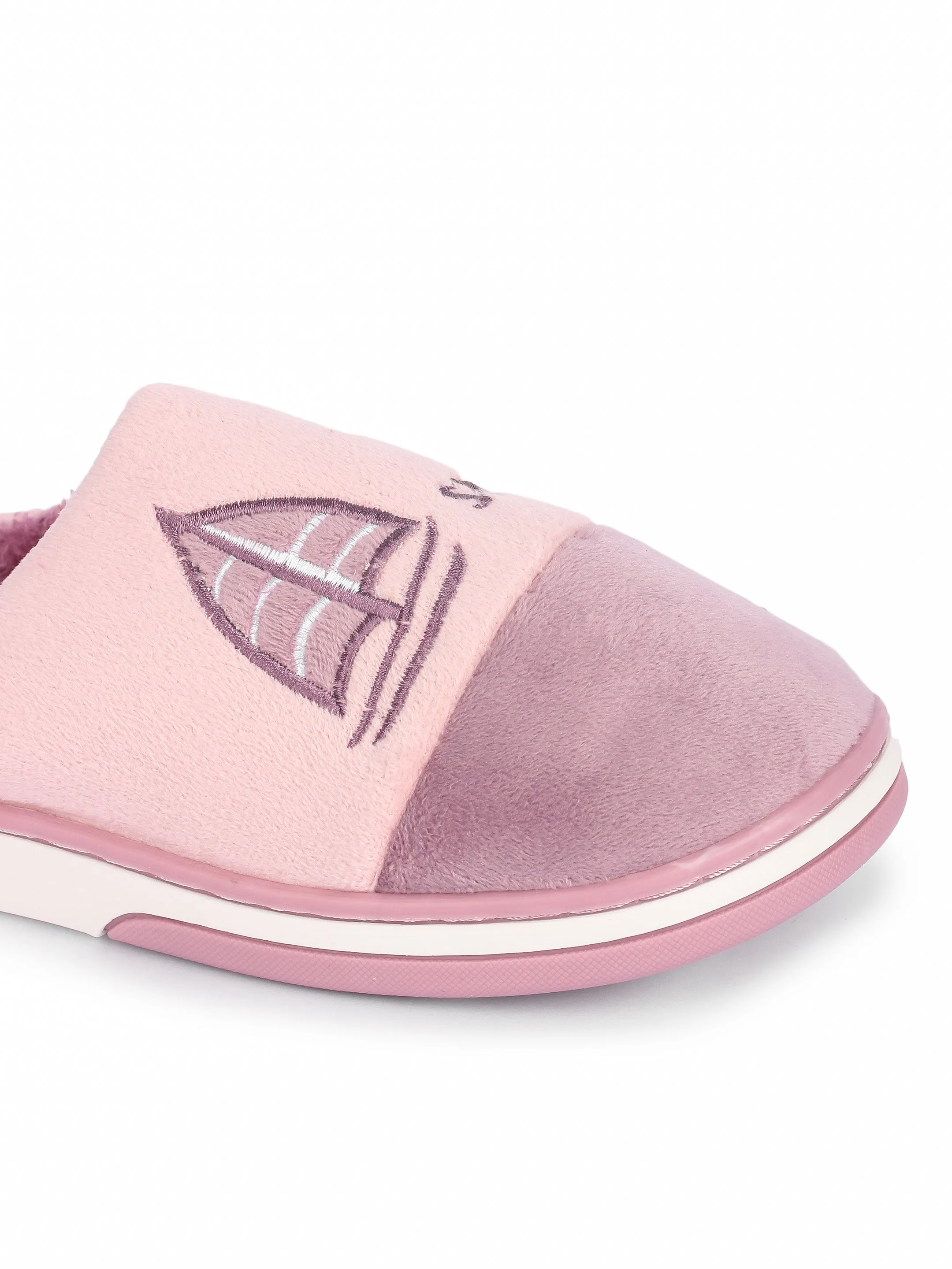 Brauch Women's Purple Boat Winter Slippers