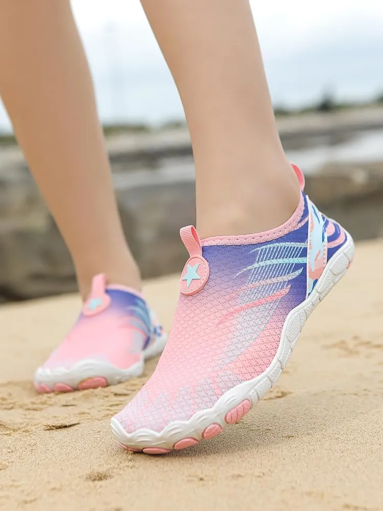 Breathable Barefoot Shoes for Women Men Athletic Wide Toe Waterproof Shoes Hiking Running Footwear with Non-Slip Sole