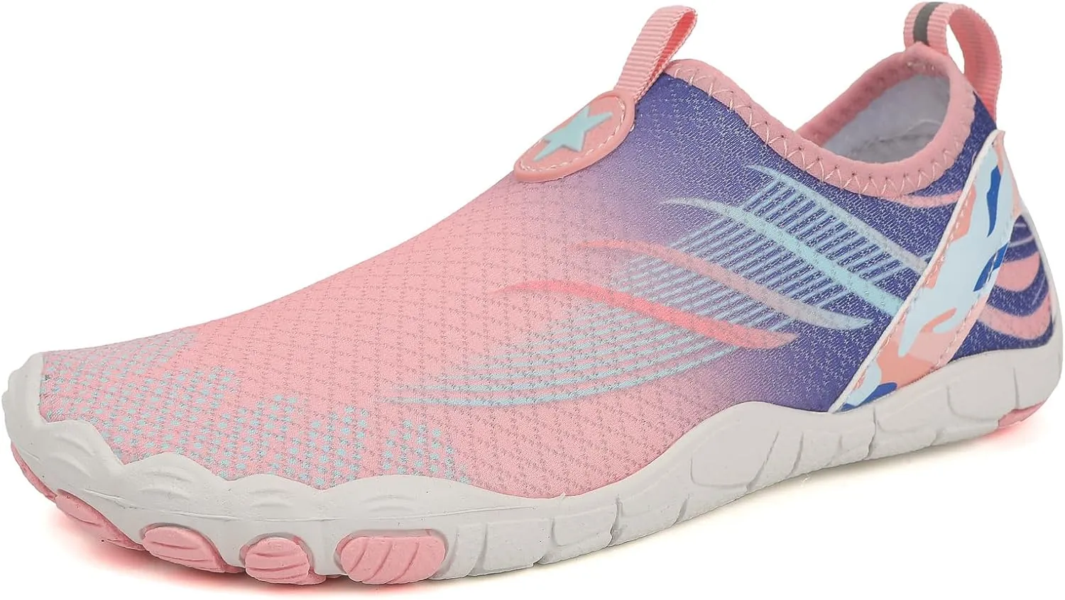 Breathable Barefoot Shoes for Women Men Athletic Wide Toe Waterproof Shoes Hiking Running Footwear with Non-Slip Sole