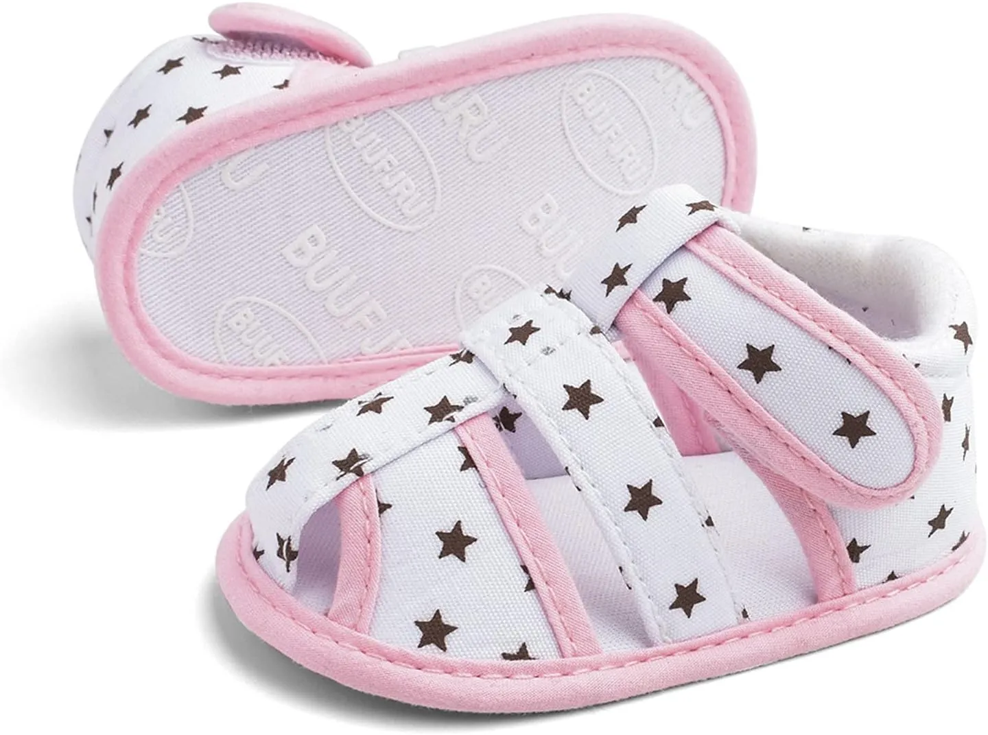 Casual Shoes for Baby Sole Shoes Soft Five-Pointed Star Children's Toddler Sandals Baby Baby Baby Shoes for 0-12M