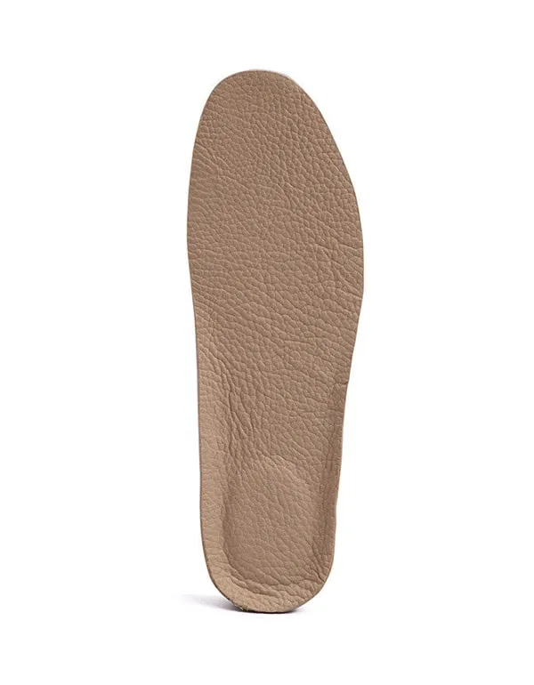 Cowhide Latex Soft Sweat-absorbent Footbed