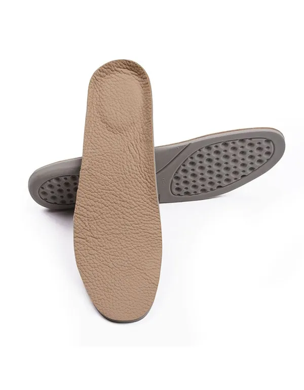 Cowhide Latex Soft Sweat-absorbent Footbed