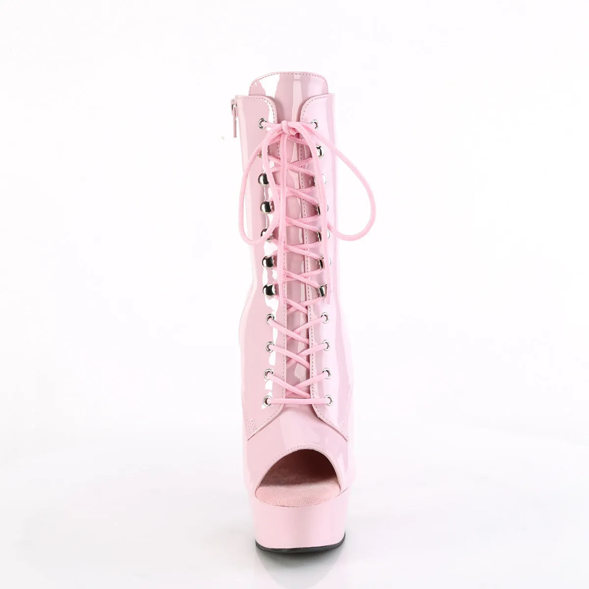 DELIGHT-1021 Pleaser Baby Pink Patent Sexy Platform Shoes (Pole Dancing Heels)