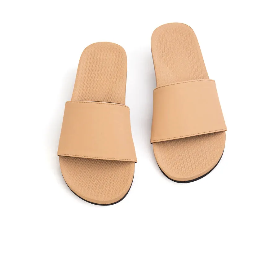 ESSNTLS Mens Slides - Light Soil