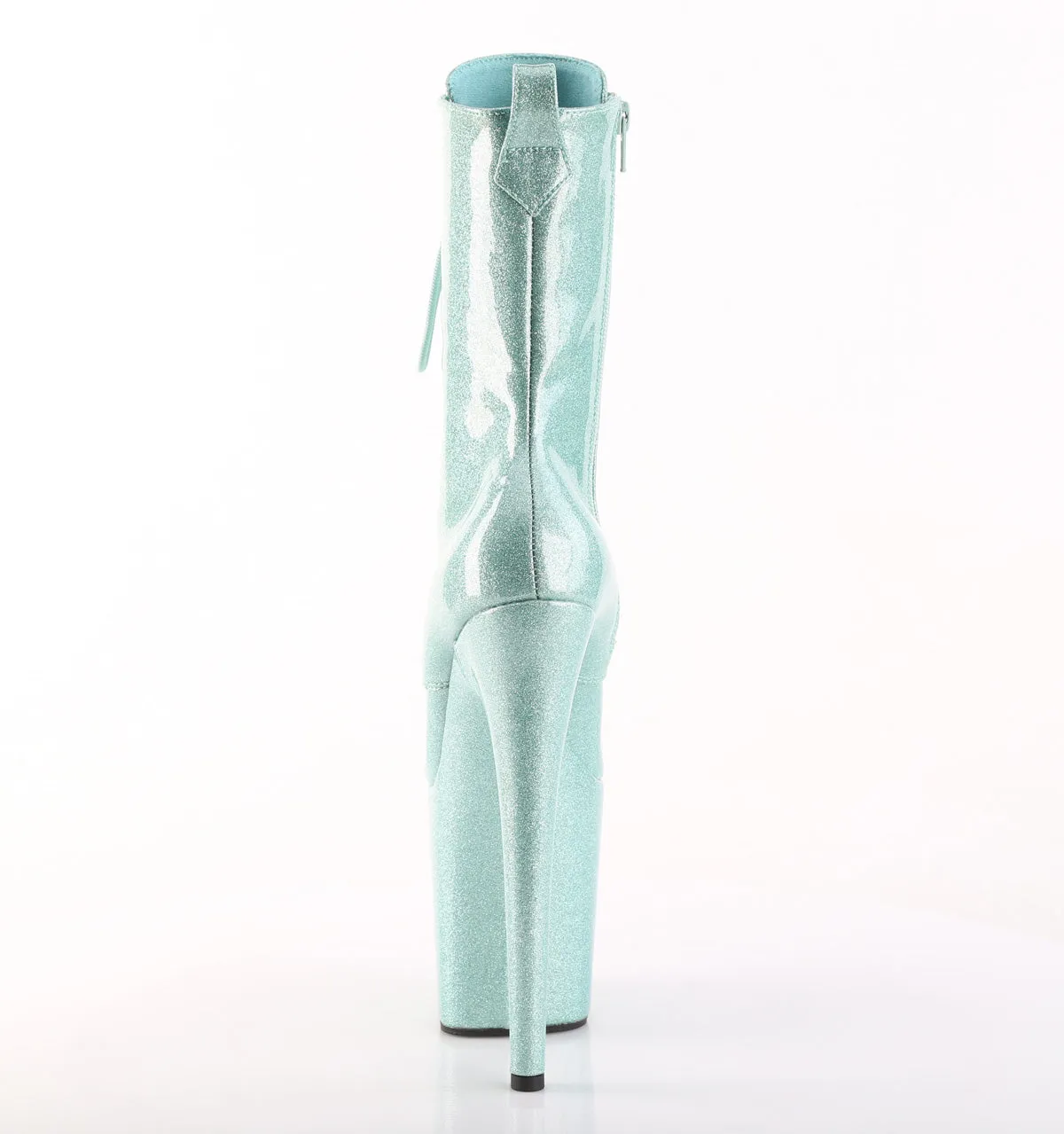 FLAMINGO-1040GP Pleaser Mint Glitter Sexy Platform Shoes (Pole Dancing Heels)