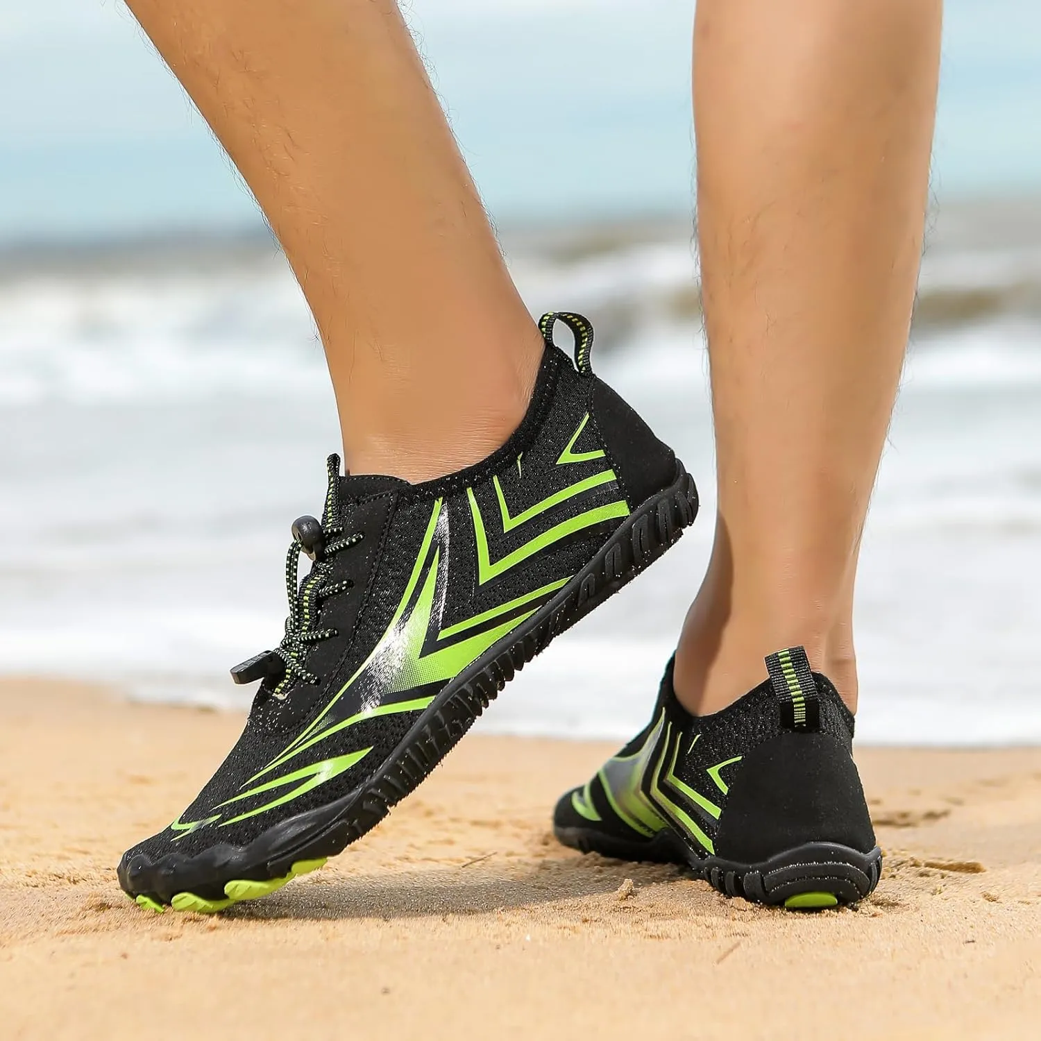Grounded Footwear Barefoot Shoes Women&Men Neuropathy Hiking Non-Slip Outdoor Diabetic Shoe Waterproof Quick-Dry Hike Healthy Breathable Running Wide Toe Water Shoe Unisex Beach Sneakers