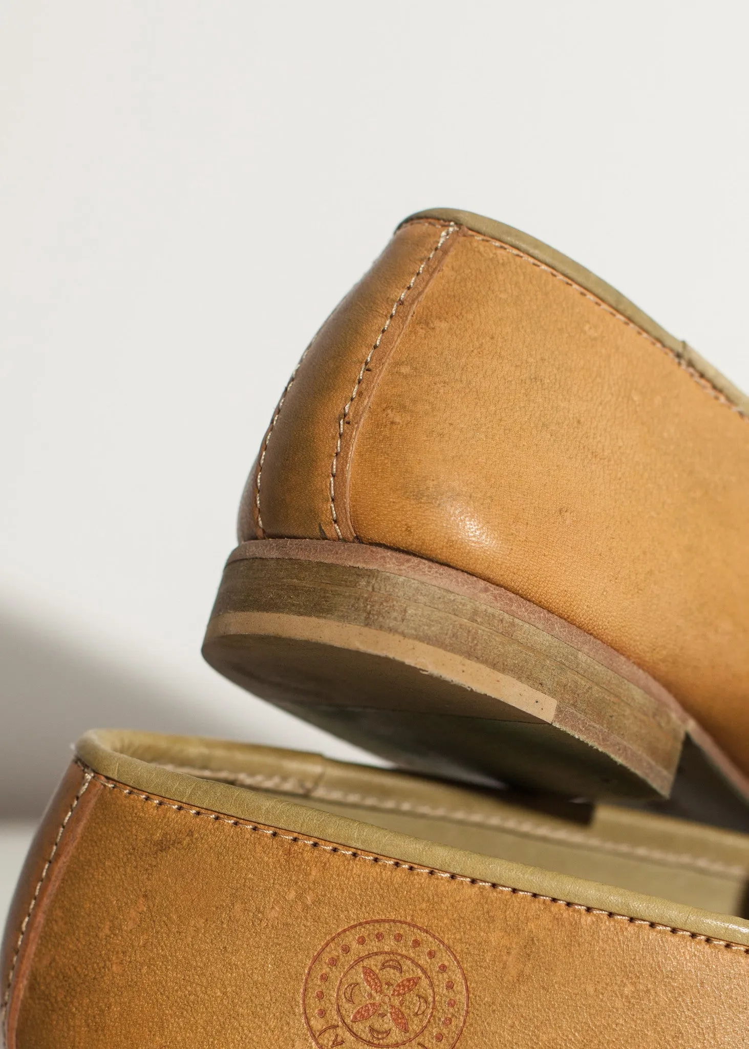 Leather Loafer in Lime - A Stylish and Fashionable Choice