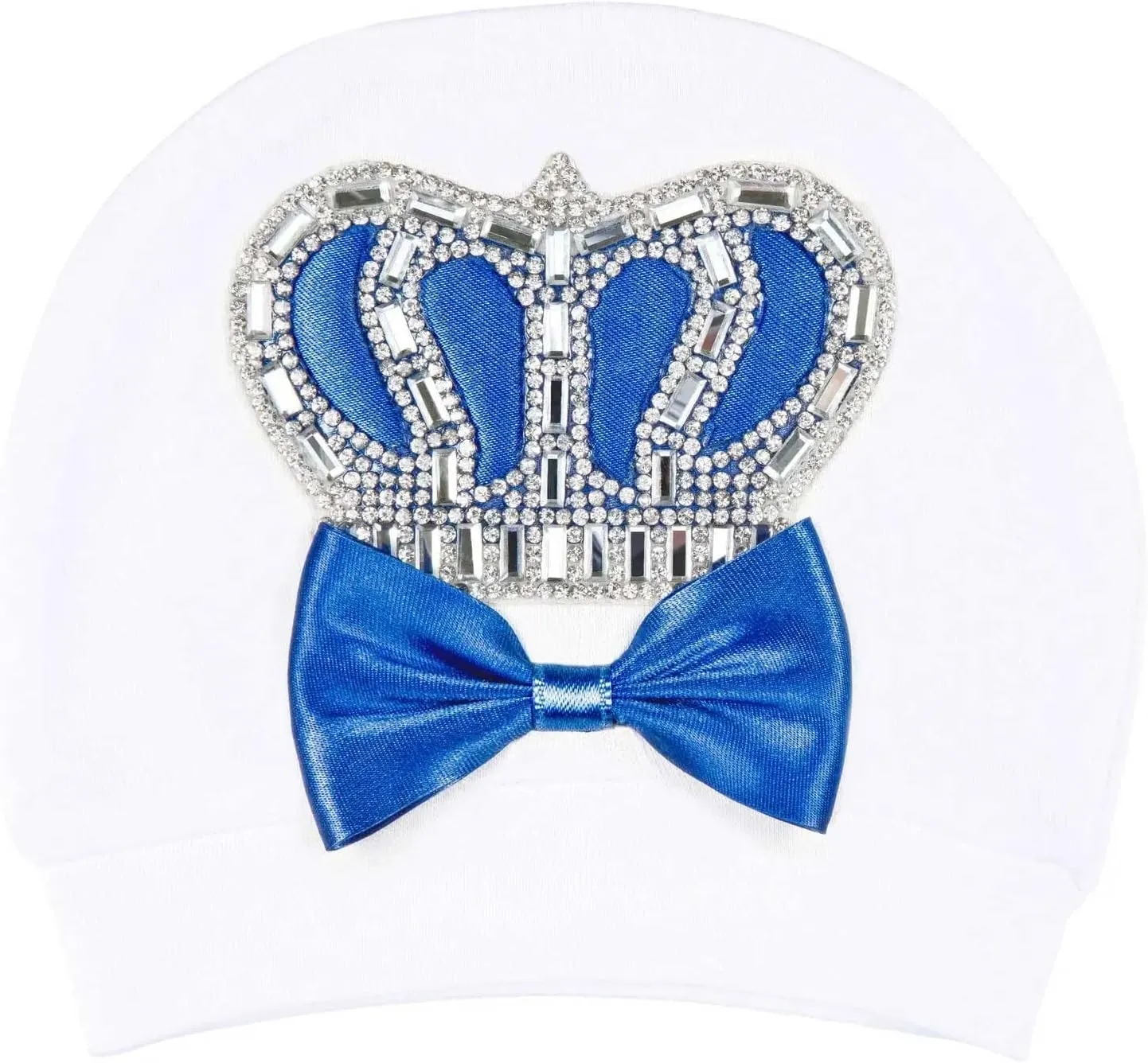 Lilax Baby Boy Newborn Crown Jewels Layette 4 Piece Gift Set