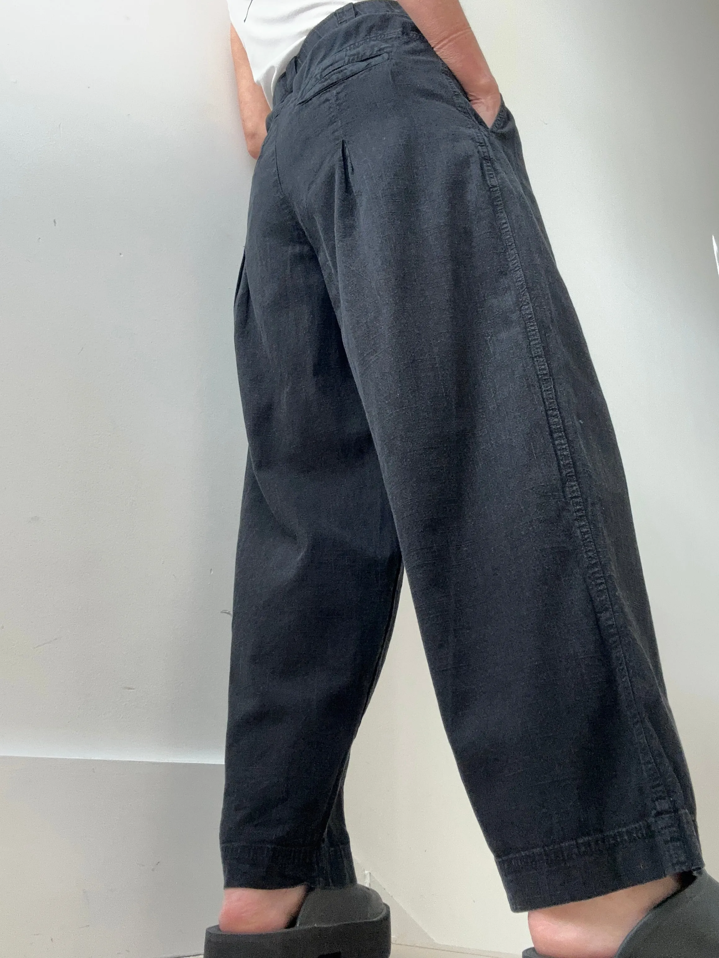 Lotta Love Cotton Trouser Black