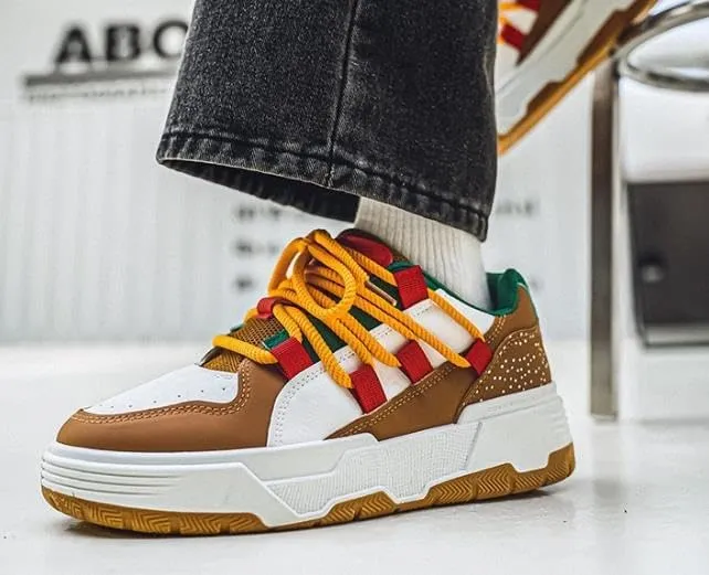 Men's Multicolored Fashion Sneakers Running Shoes Casual Slip on Walking Tennis Gym Sneakers/Skateboard Shoes