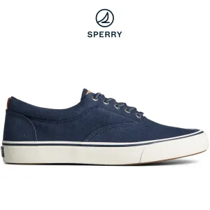 Men's SeaCycled™ Striper II CVO Textile Sneakers - Navy (STS25512)