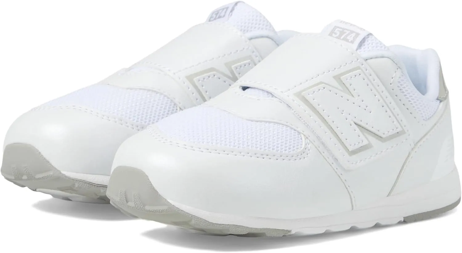 New Balance Unisex-Child 574 V1 Evolved New-b Hook & Loop Sneaker