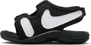 Nike Sunray Adjust 6 Baby/Toddler Slides (DR5709-002, BLACK/WHITE)