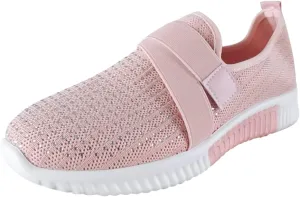 Orthopedic Shoes for Women Slip On Walking Shoes with Arch Support Breathable Lightweight Running Sneakers