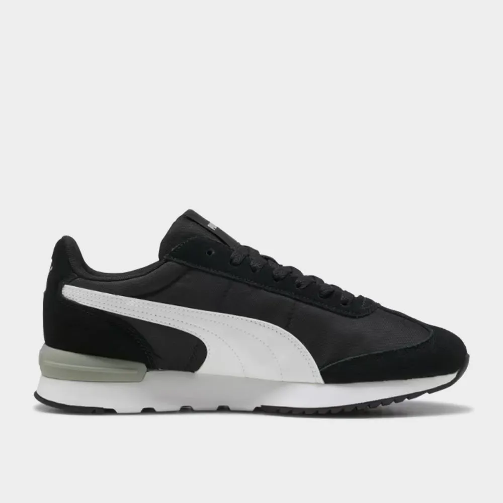 Puma Mens R78 Wind Sneaker Black/white _ 183737 _ Black