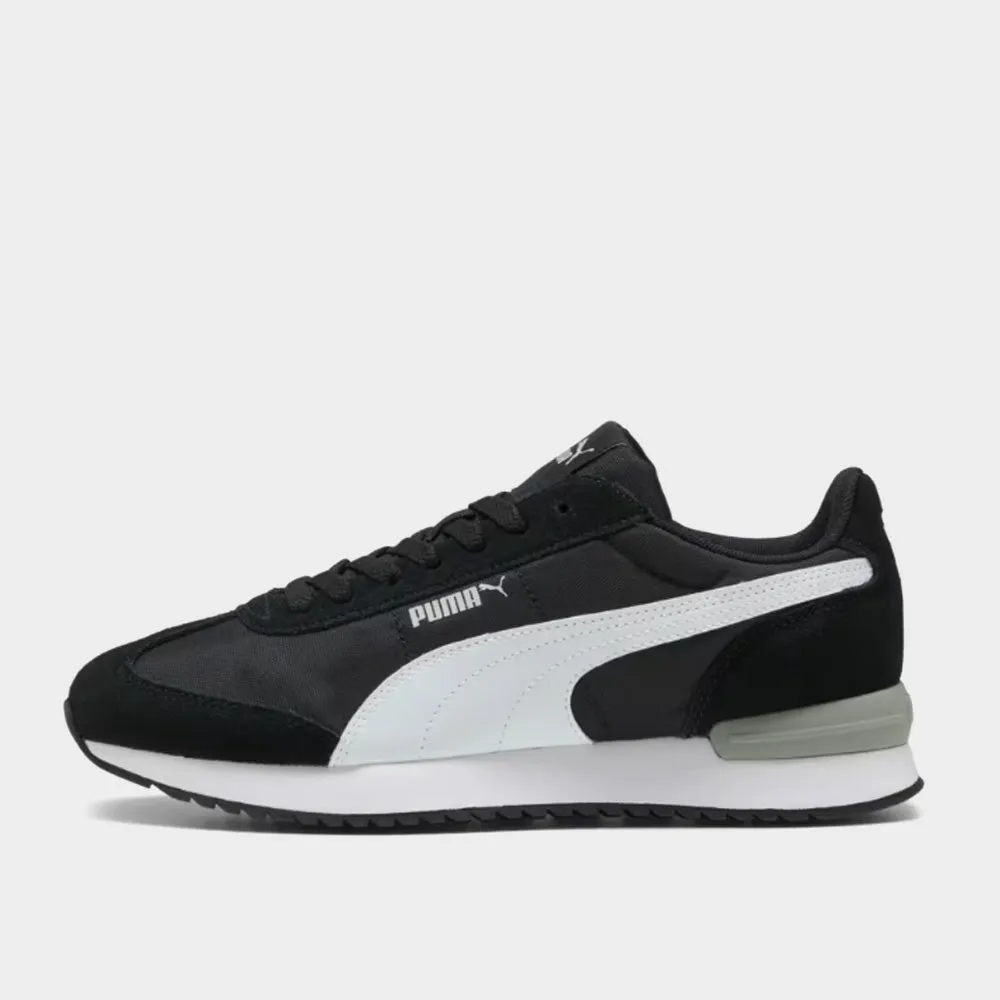 Puma Mens R78 Wind Sneaker Black/white _ 183737 _ Black