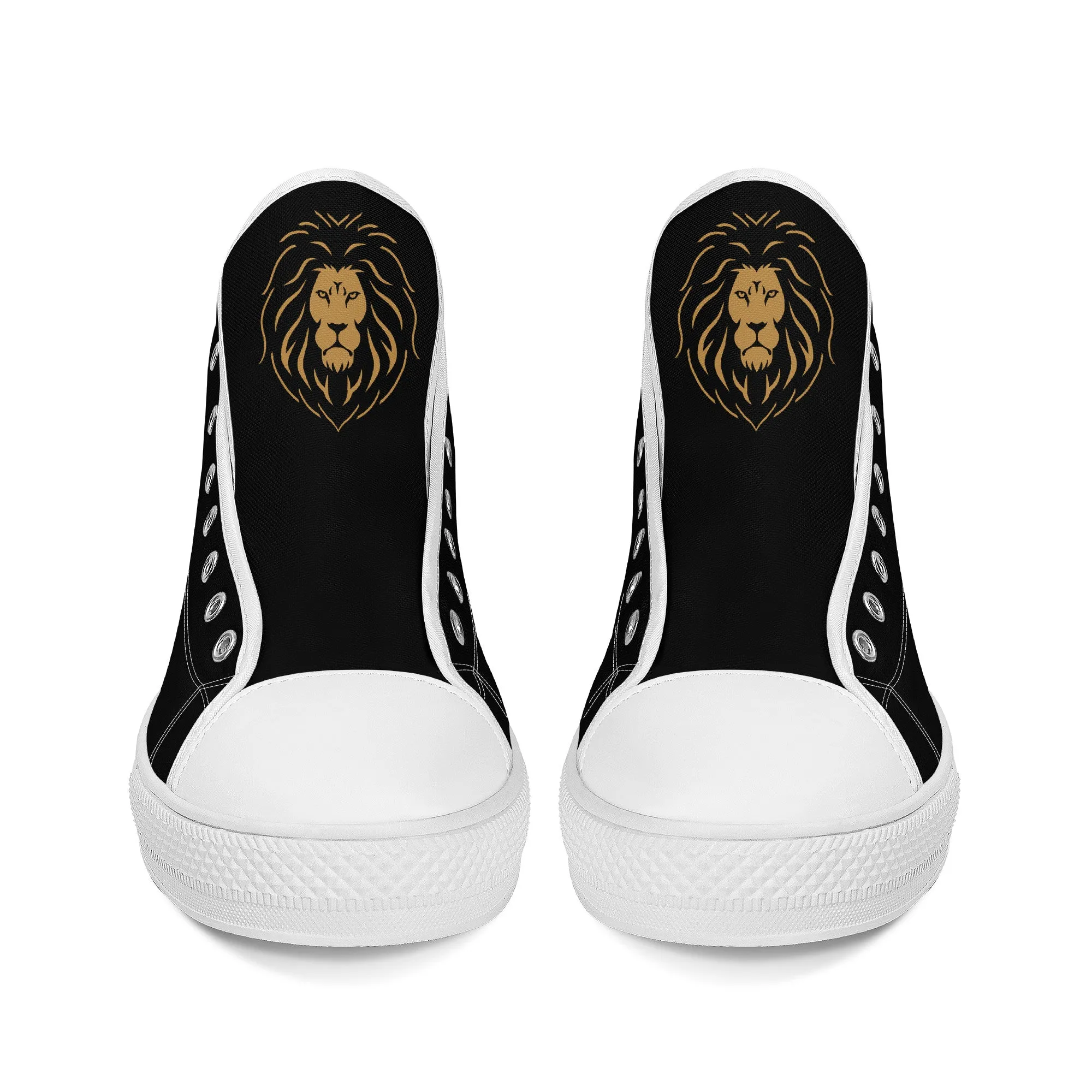 "Be The Lion In The Room" Converse Style High Tops