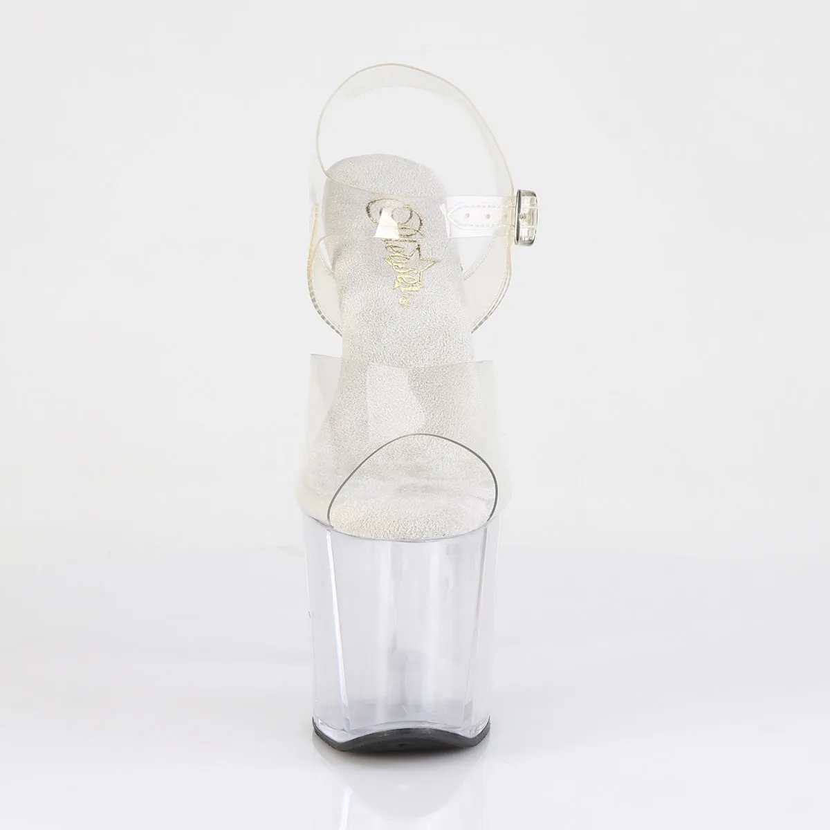 RAZZLE-808 Pleaser Clear Sexy Platform Shoes (Pole Dancing Heels)