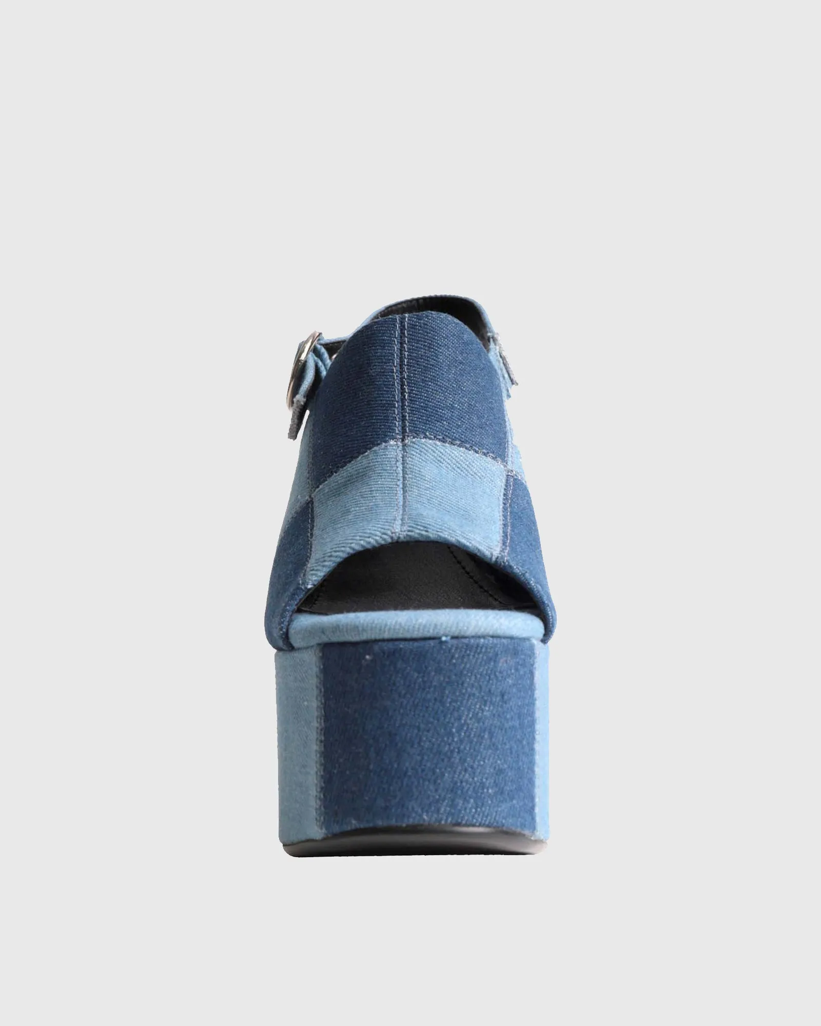 Sely Colorblock Slingback Platform Sandals