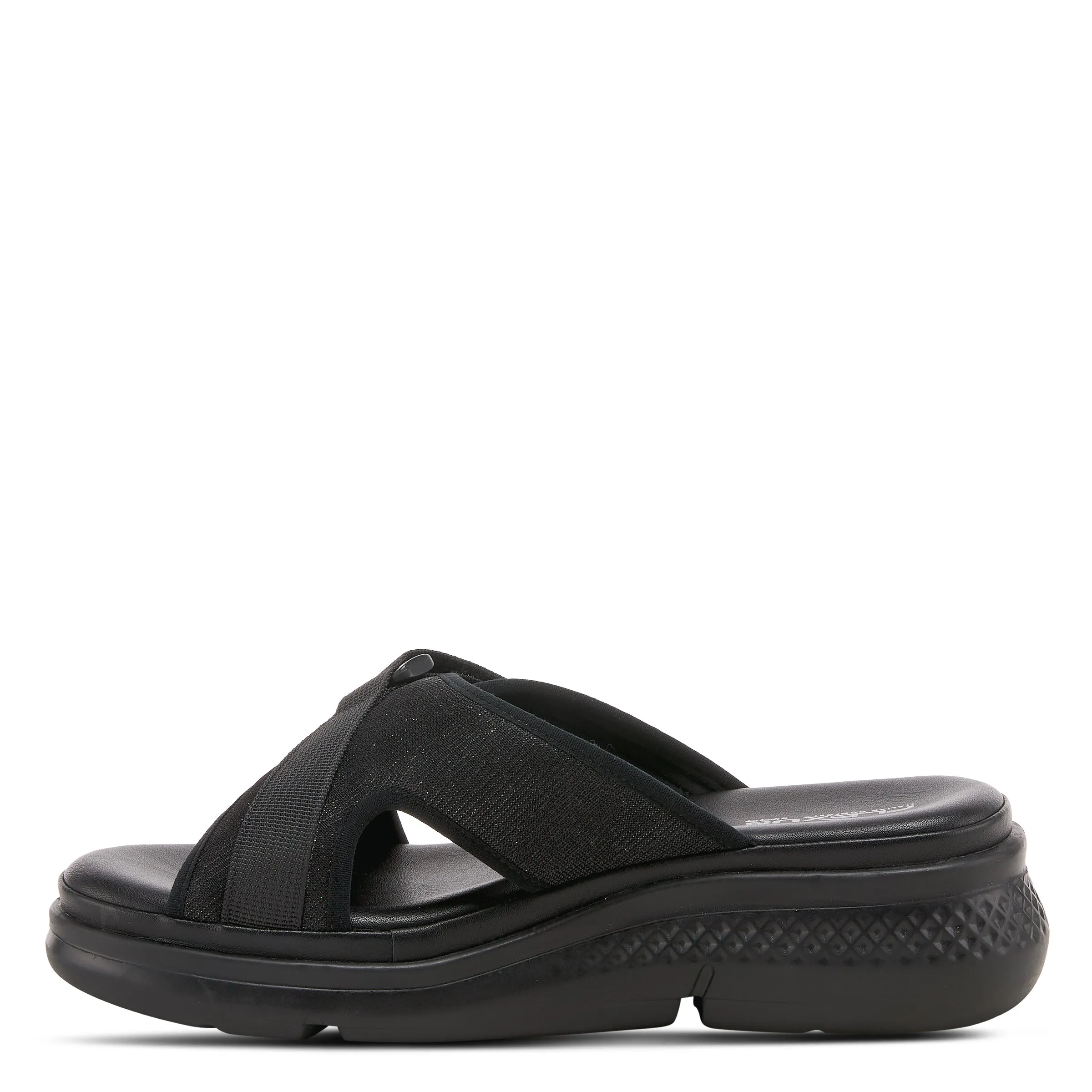 Spring Step Shoes Flexus Lisko Slide Sandals Women’s Shimmery Mesh Textile