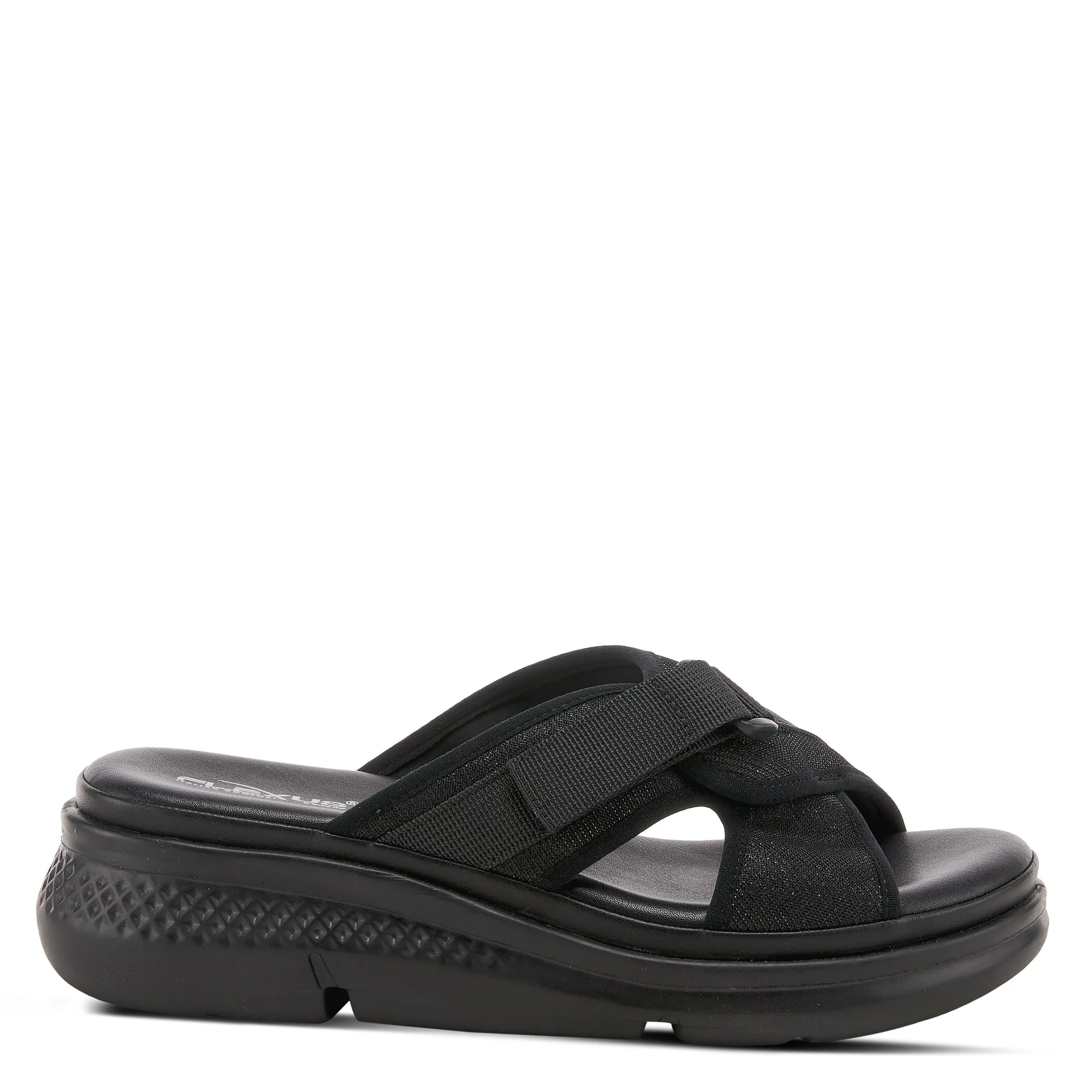 Spring Step Shoes Flexus Lisko Slide Sandals Women’s Shimmery Mesh Textile