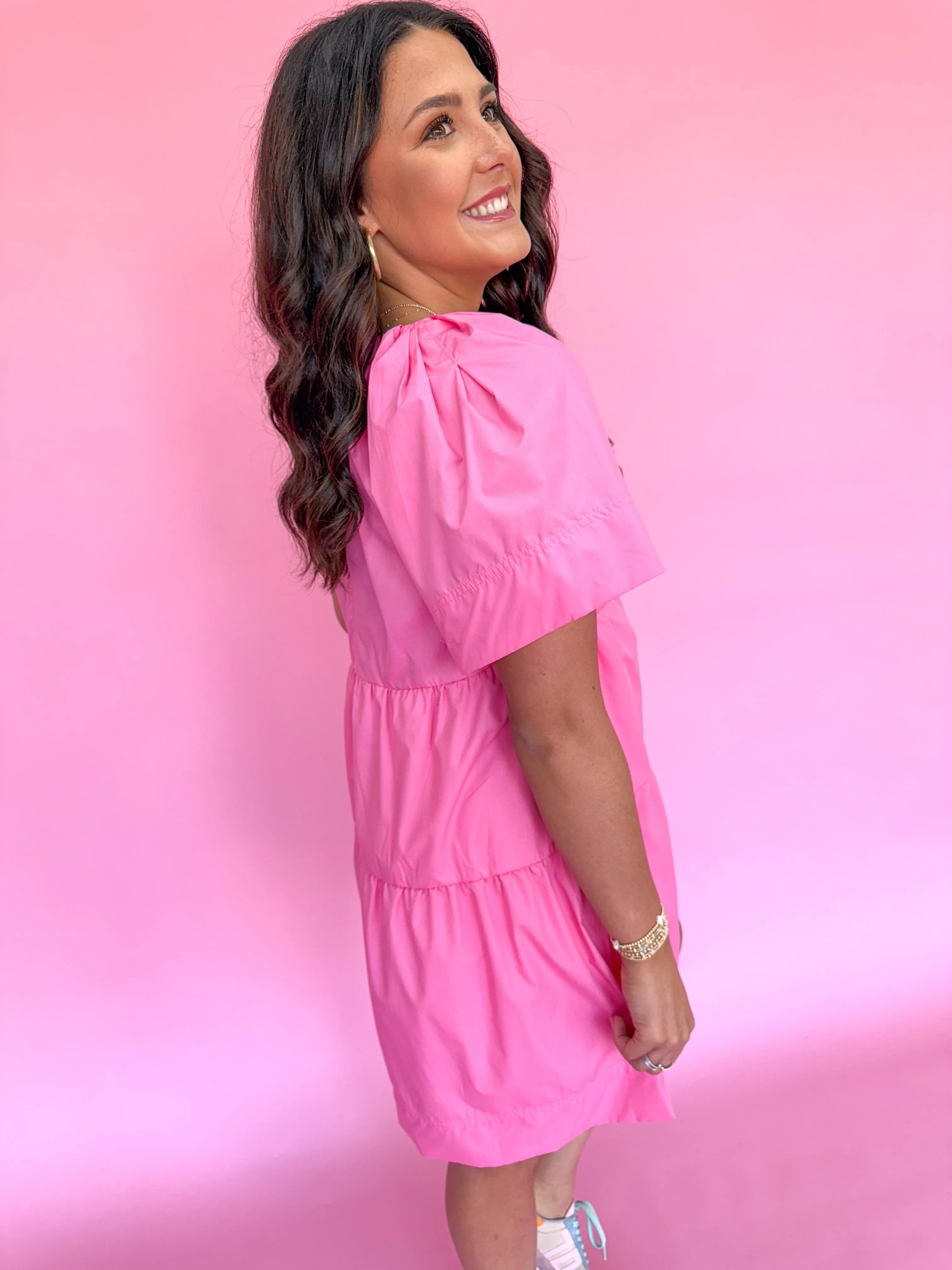 Sunday Stroll Dress - Pink