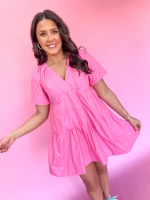 Sunday Stroll Dress - Pink