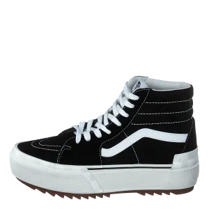 Ua Sk8-hi Stacked (suedecanvas)blkblncdblnc
