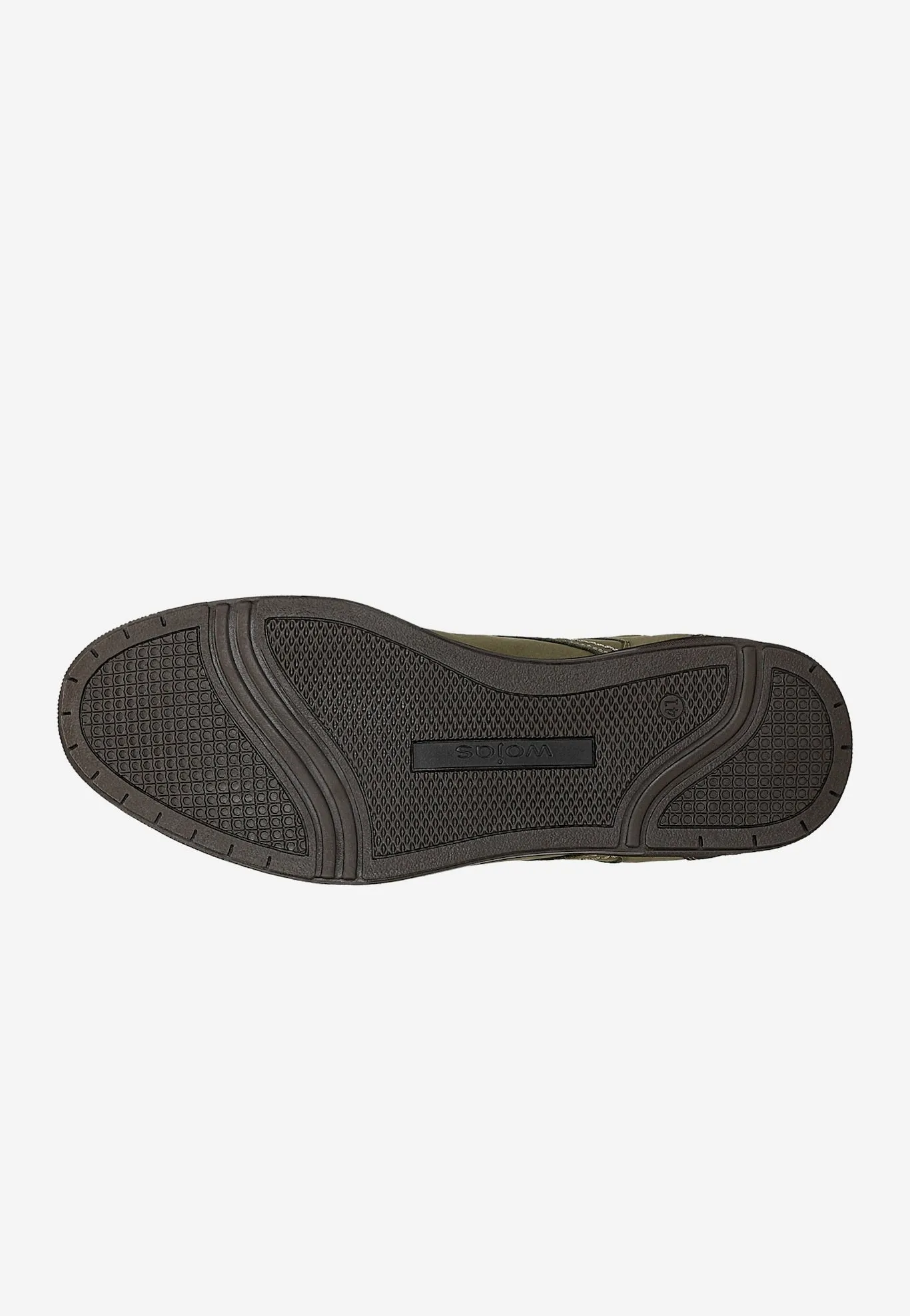 Wojas Green Leather Sneakers | 1002787