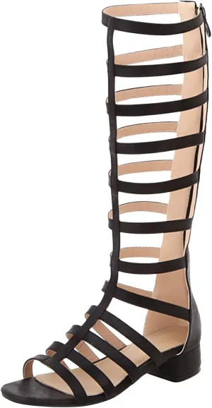 Womens Open Toe Knee High Strappy Gladiator Sandals